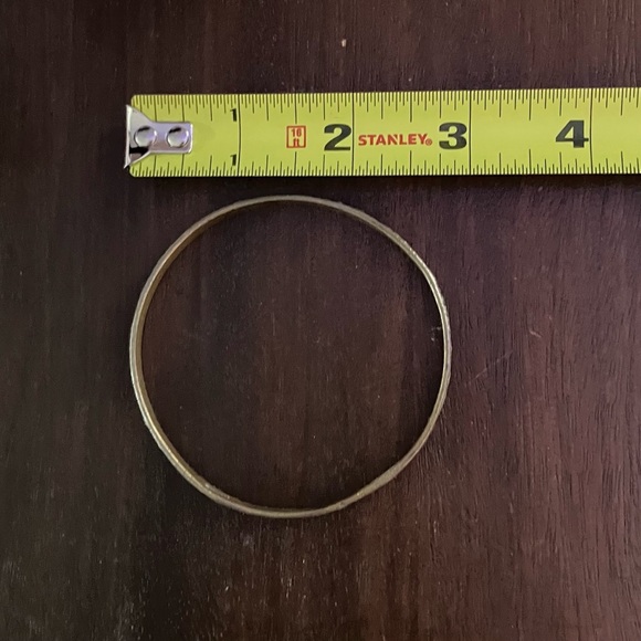 Vintage Marked Sterling 925 Mexico Bangle Bracelet - Picture 5 of 7